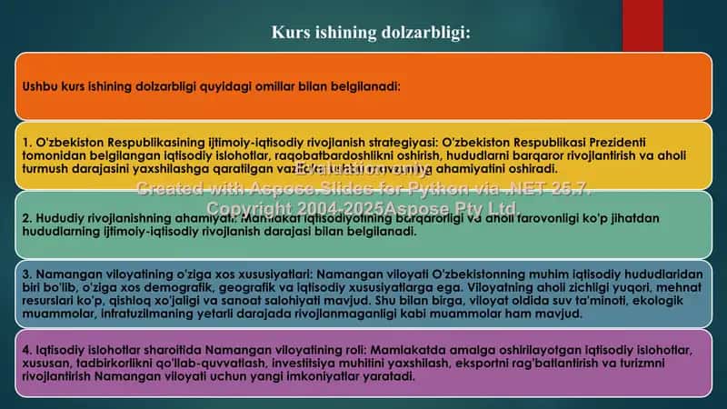 Namangan viloyatining ma'muriy-hududiy tarkibi va ijtimoiy-iqtisodiy rivojlanishining o'ziga xos xususiyatlari 3