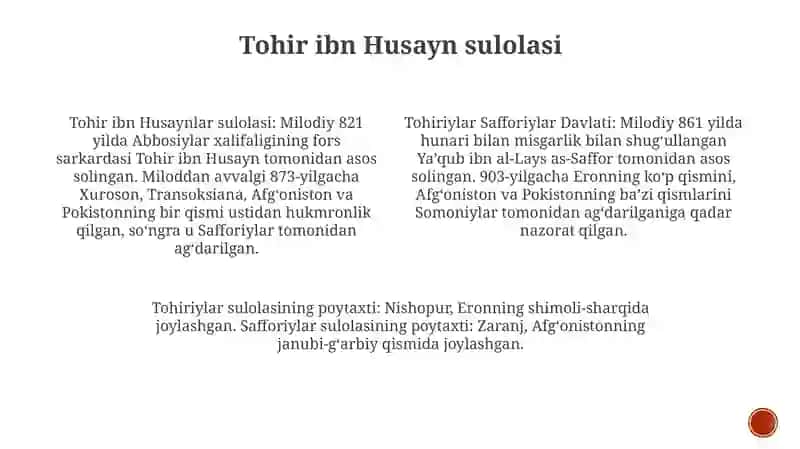 Tohiriylar Safforiylar Davlati 3