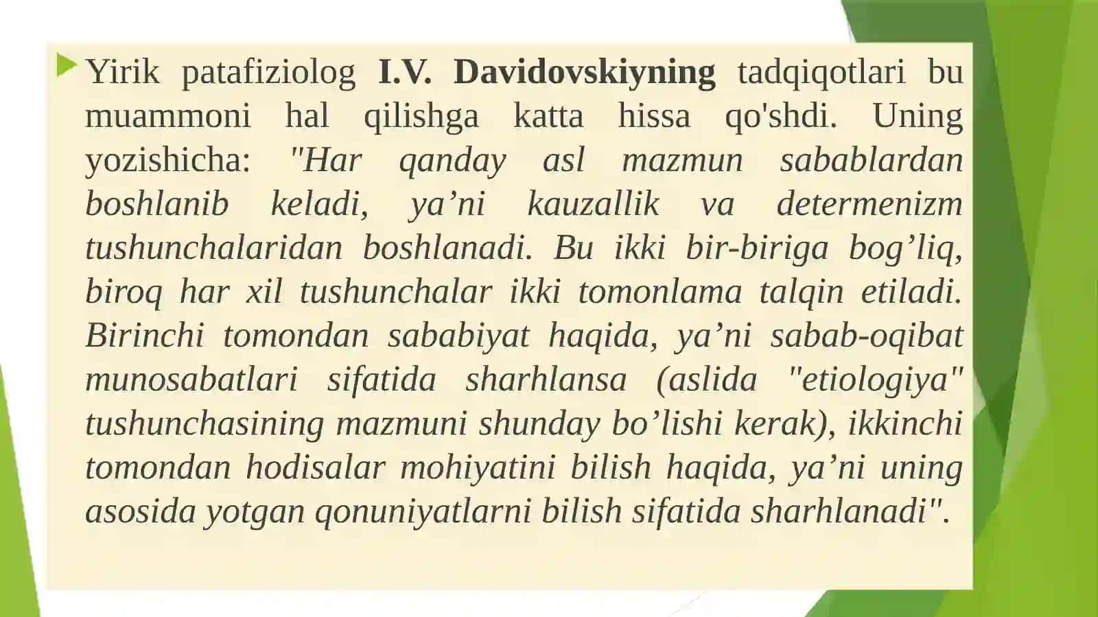 Nutq buzilishlarini etiologiyasi. Nutq buzilishlarining tasnifi 3