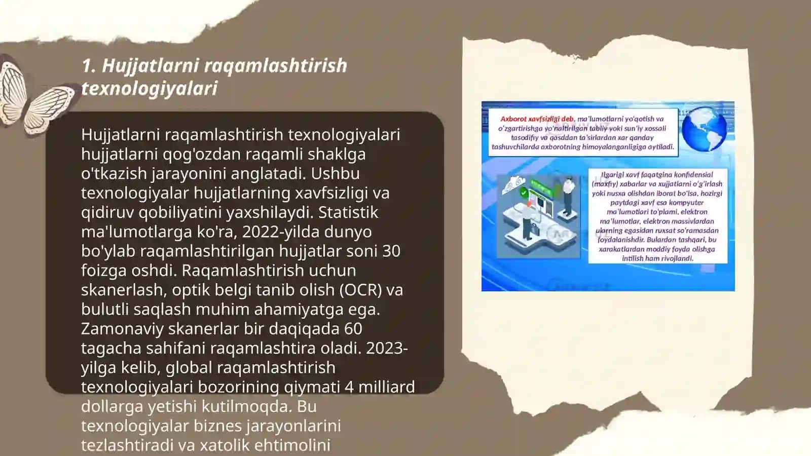 Hujjatlarni raqamlashtirish texnologiyalari 3