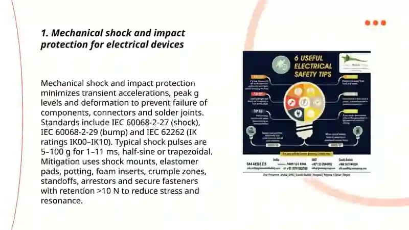 "Protection of electrical devices" 3