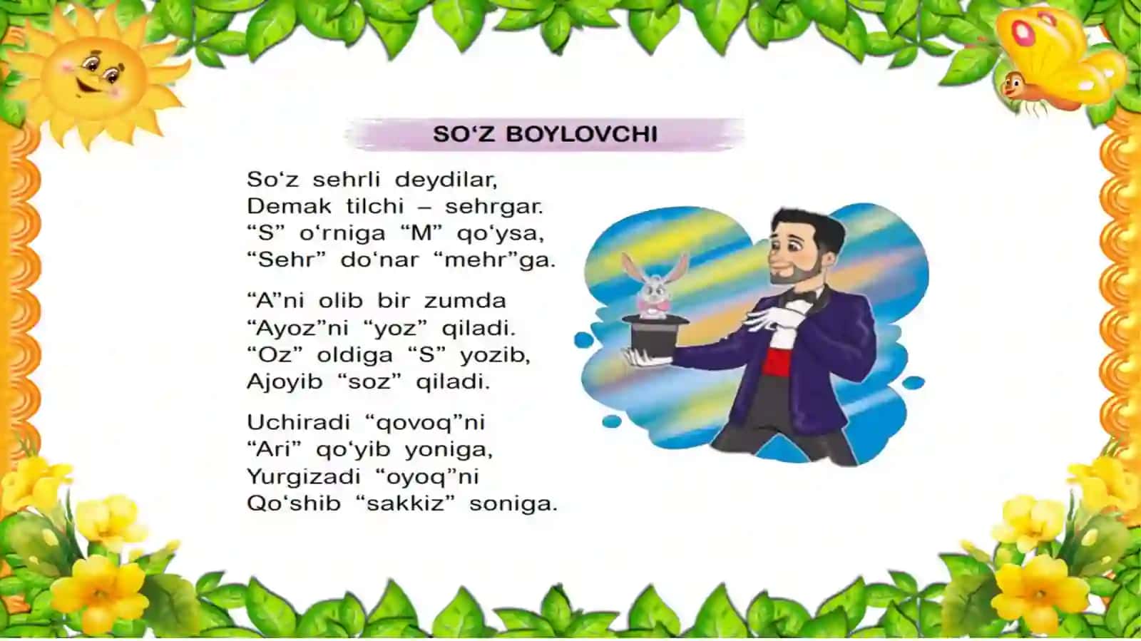 So‘zni topib ishlating 3