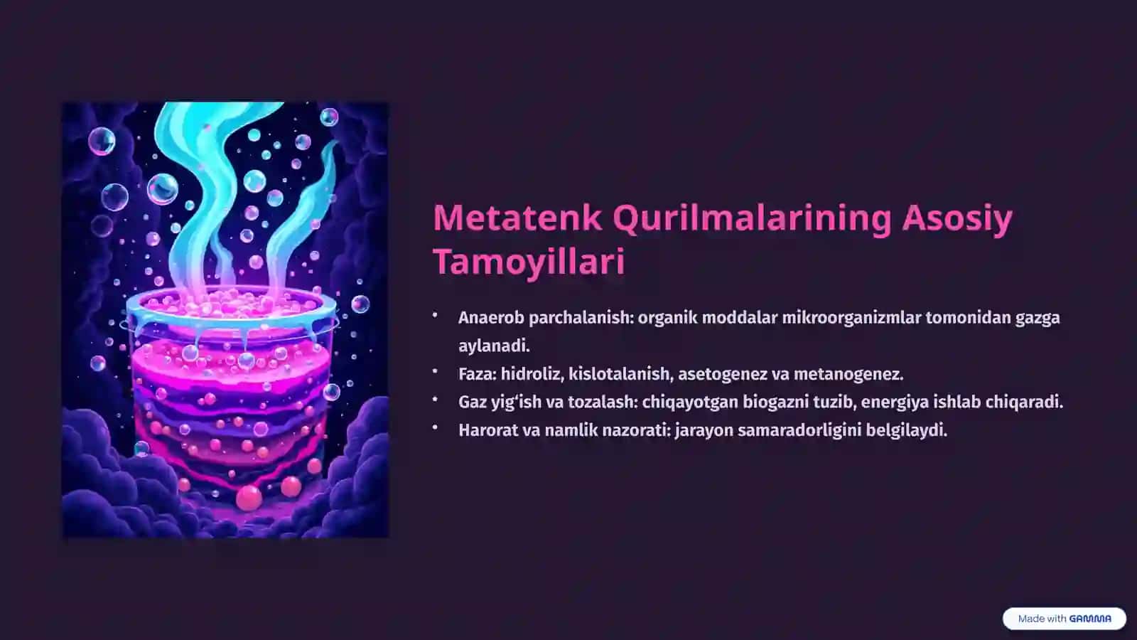 Metatenk Qurilmasini Takomillashtirish: Chiqindilarni Siqish Orqali Biogaz Olish 3