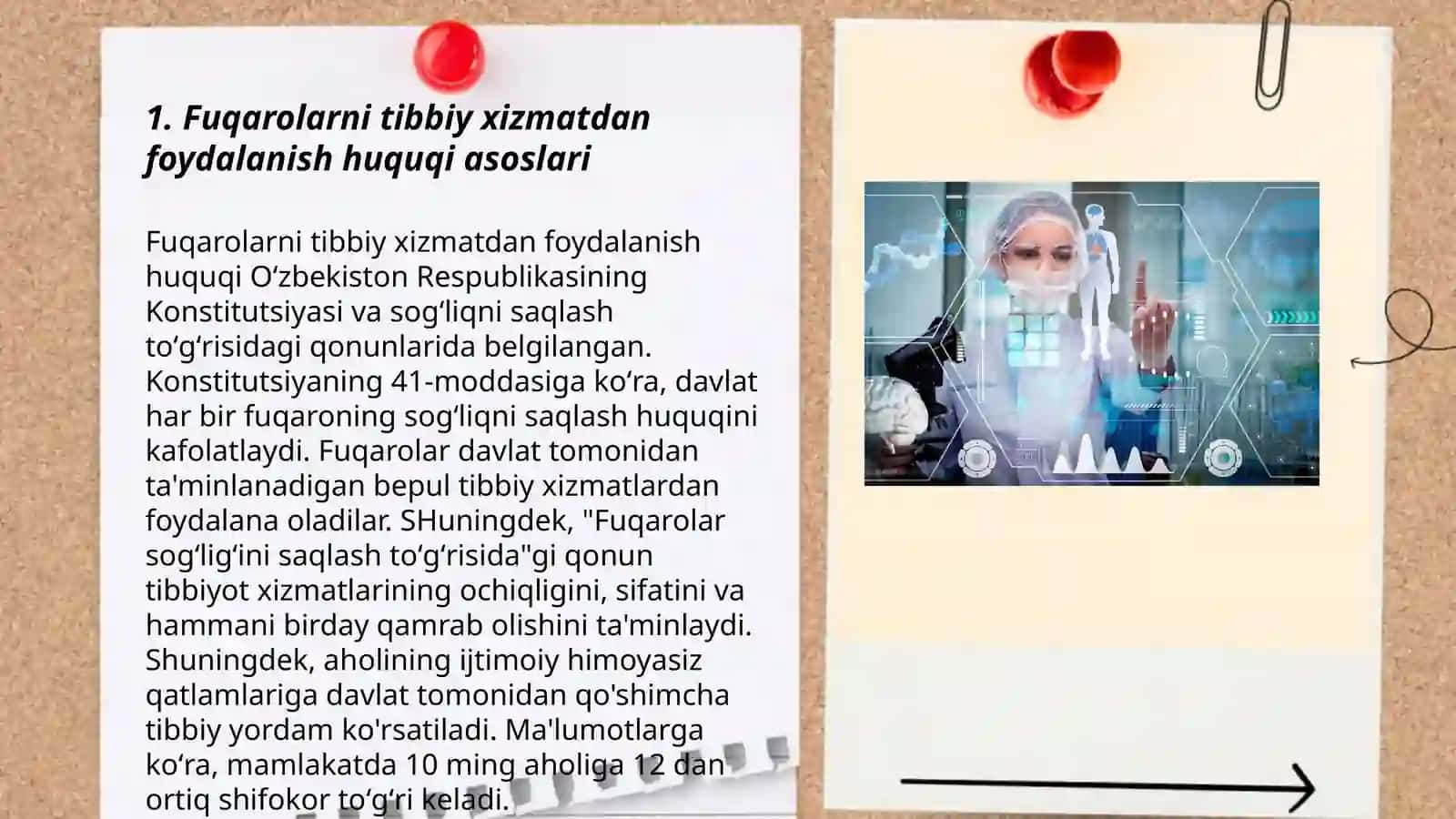 Fuqarolarni malakali tibbiy xizmatdan foydalanish huquqi 3