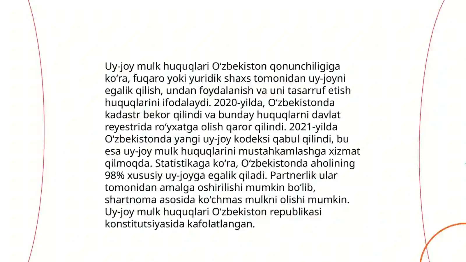 Uy-joy mulk huquqlari 3