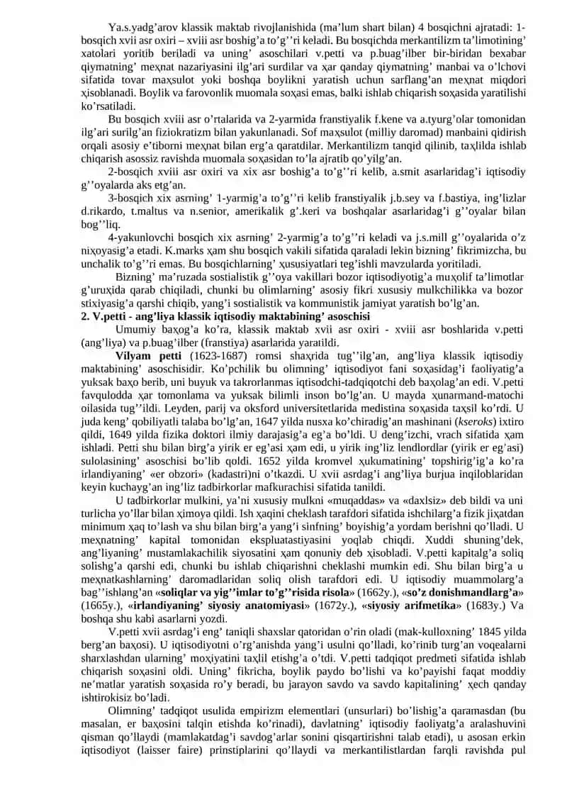Ang’liya va fransiyada klassik maktabning shakillanishi 3