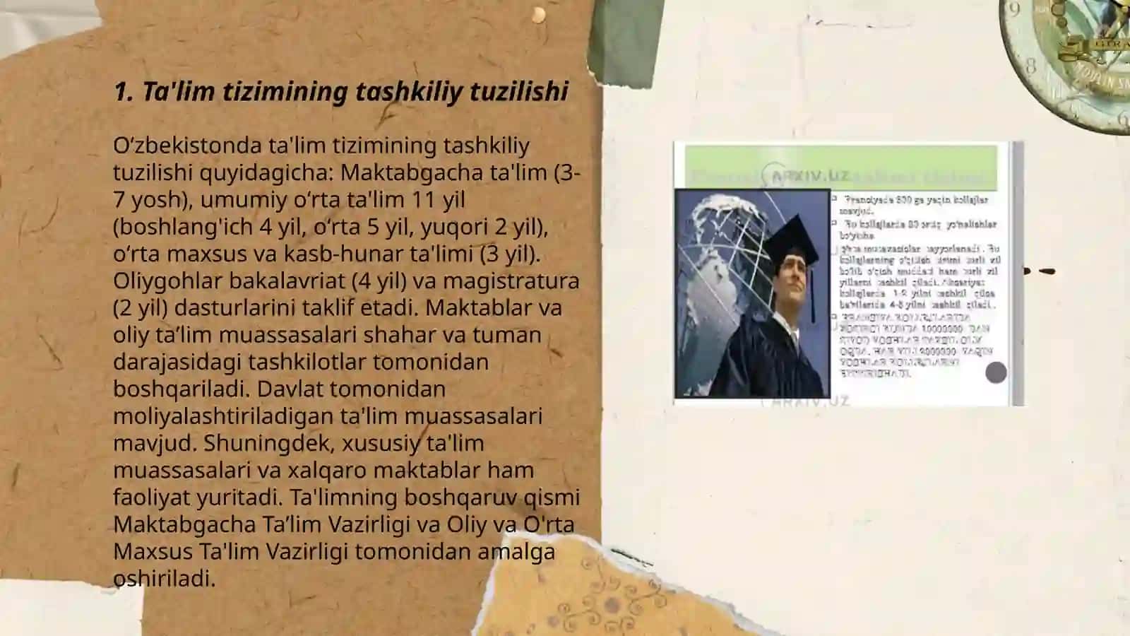 Iqtisodiy rivojlangan xorijiy mamlakatlarda ta'lim tizimi 3