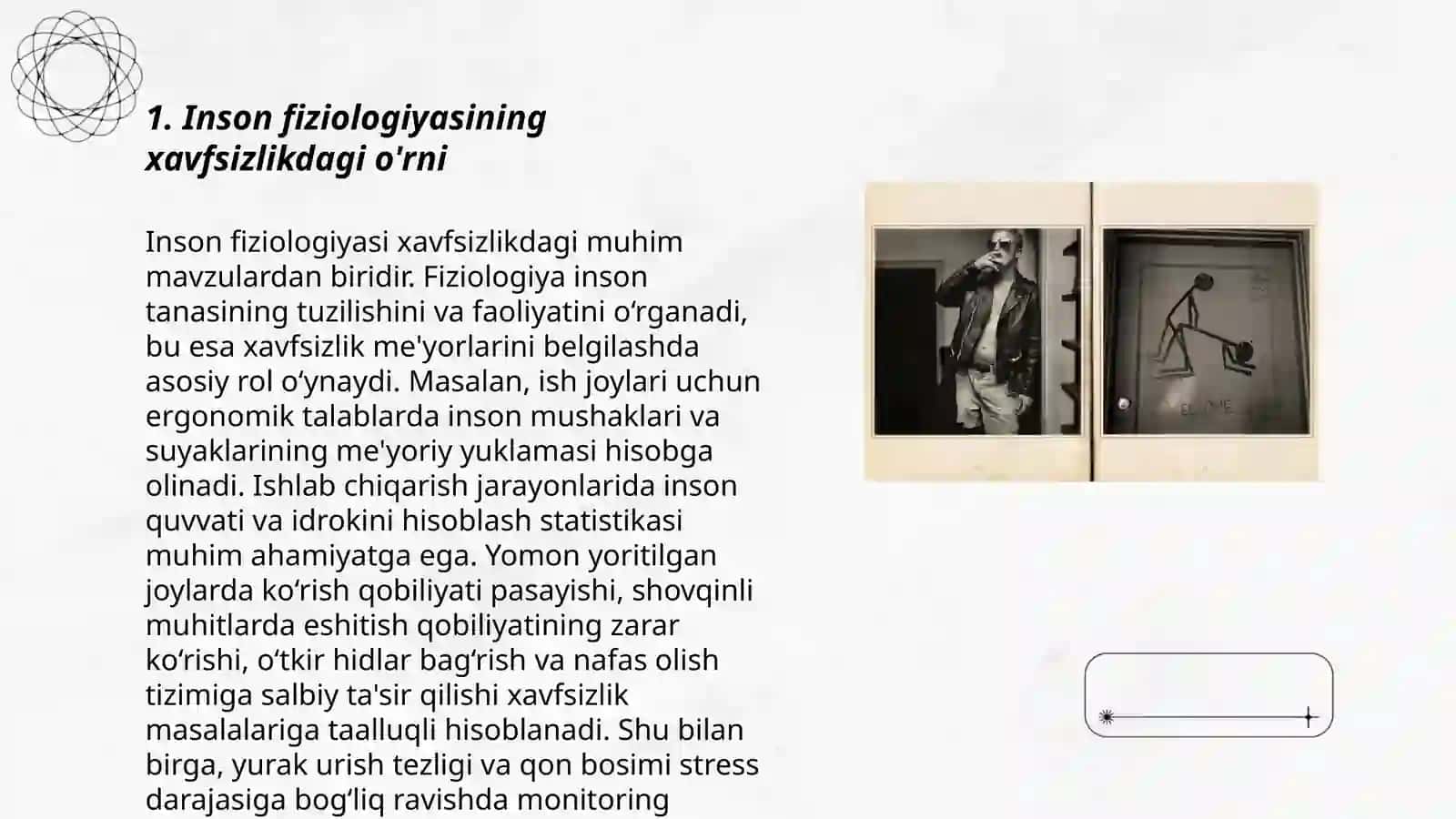 Insonning fiziologik va psixologik tavsiflarining xavfsizlikni ta‟minlashdagi ahamiyati 3
