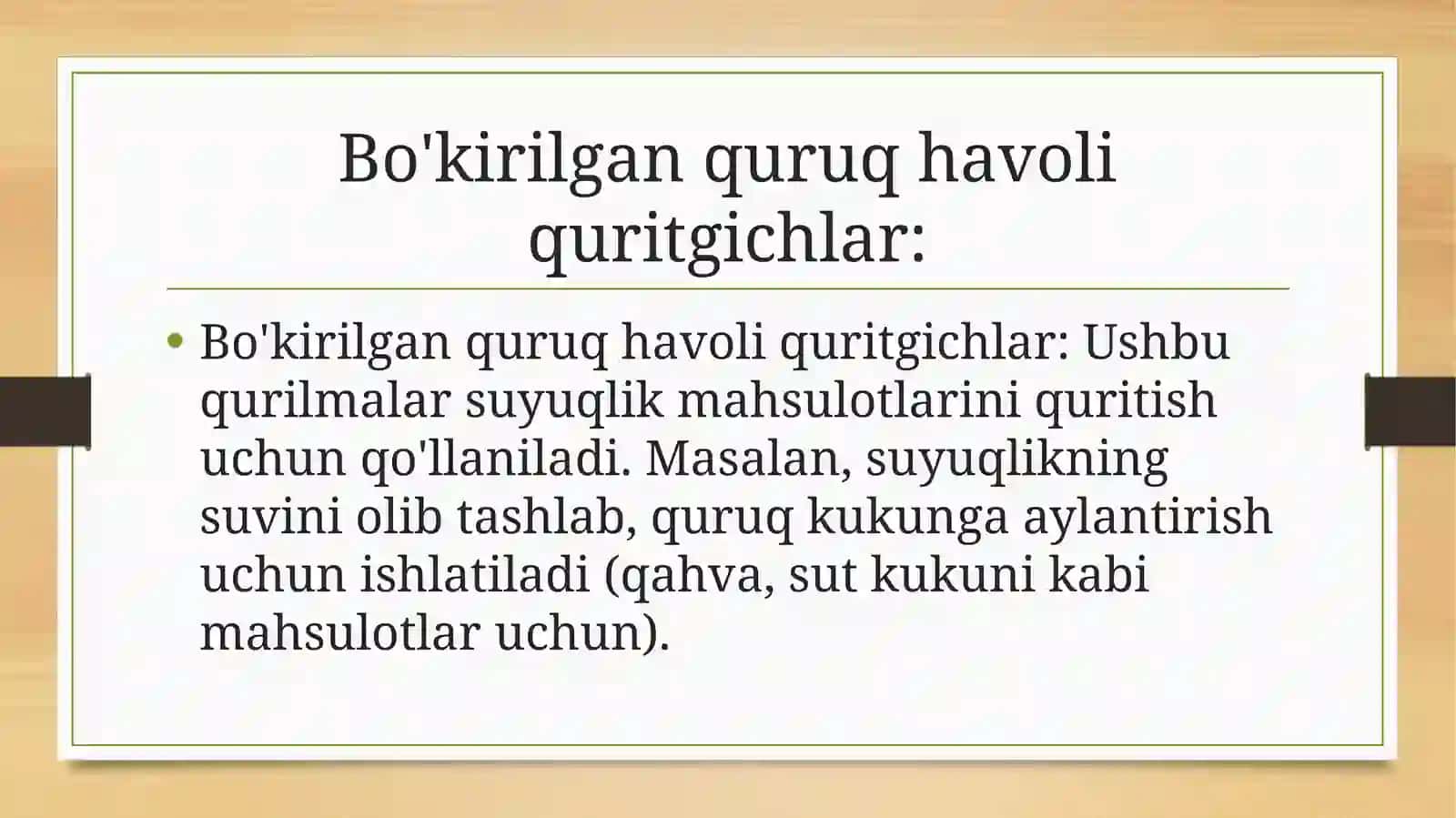 Quritish qurulmalari 3