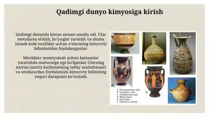 Qadimgi Dunyoda Keramika va Chini Ishlab Chiqarish 3