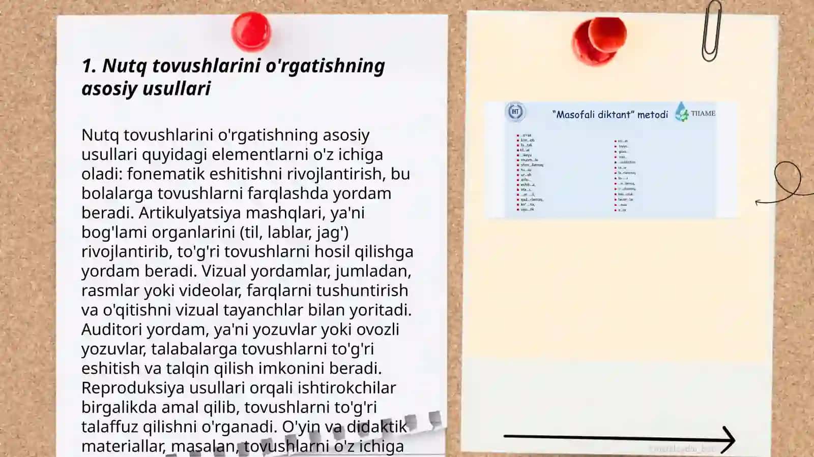 Nutq tovushlari metodikalari 3