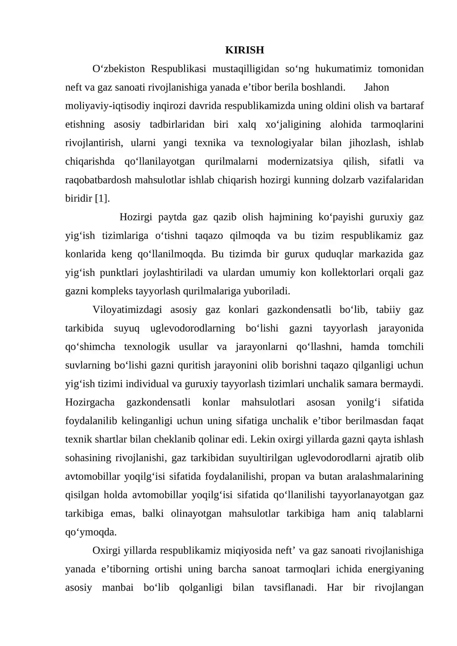 Tabiiy gazni tozalashda ishlatiladigan qattiq adsorbentlarning selektivligini o‘rganish 3