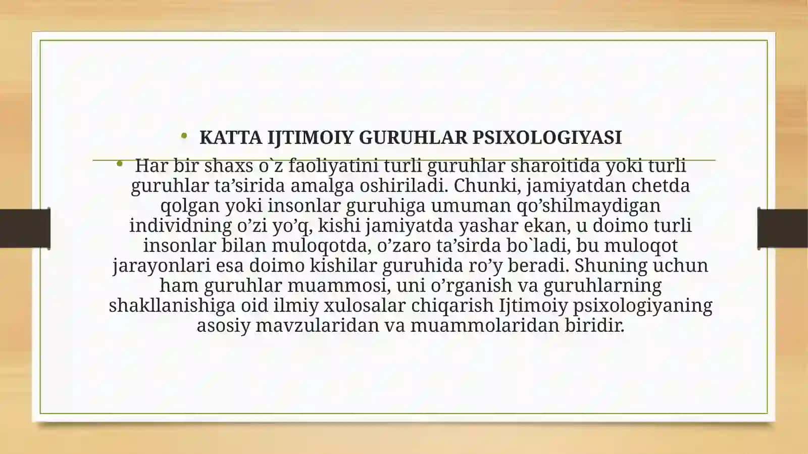 IJTIMOIY GURUHLAR PSIXOLOGIYASI 3