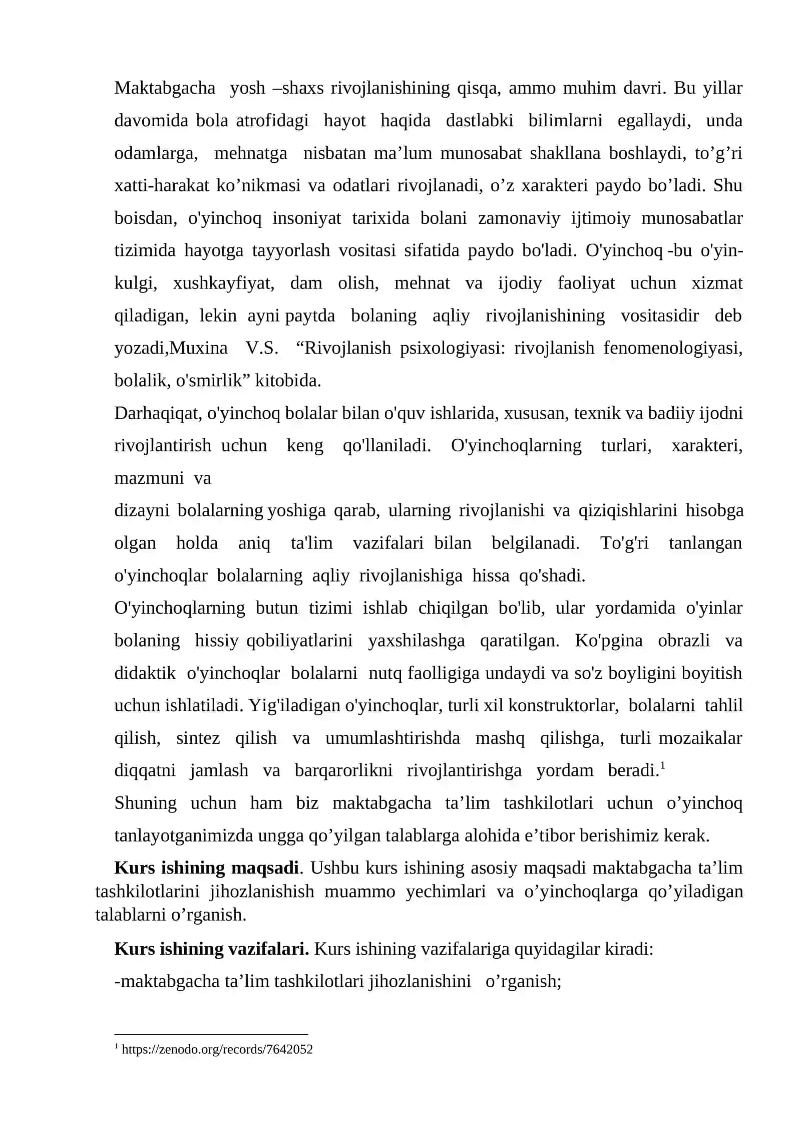 Maktabgacha talim tashkilotlar hududini rejalashtirish va jihozlarga qo'yilgan talablar 3