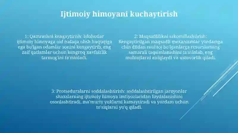 Oʻzbekistonda Ijtimoiy Sohada Amalga Oshirilayotgan OʻZgarishlar Mazmun Va Mohiyati 3