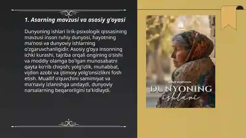Dunyoning ishlari 3