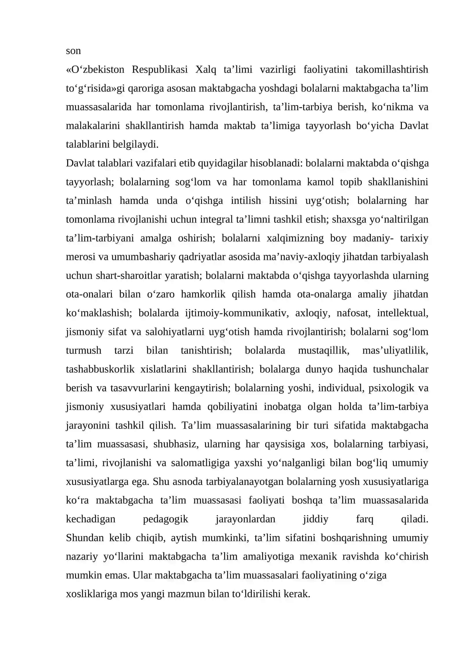 Bola shaxsini tarbiyalashda nafosat tarbiyasining ahamiyati 3