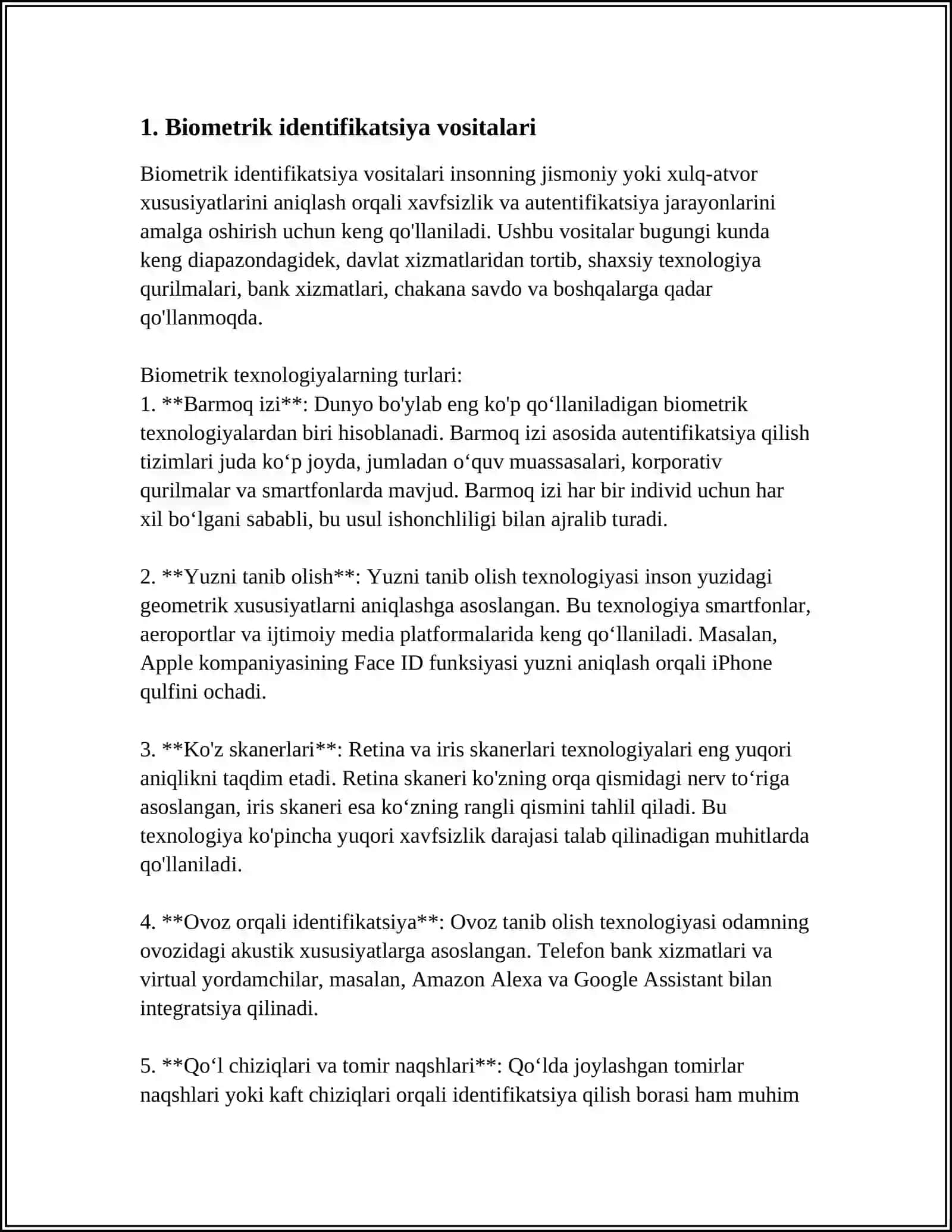 IDENTIFIKASIYA VA AUTENTIFIKASIYA VOSITALARI 3