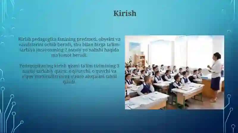 Pedagogika fanining asosiy vazifalari va tarkibiy qismlari 3