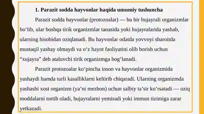 Parazit Sodda Hayvonlar va Muhim Vakillari Entamoeba Histolytica 3