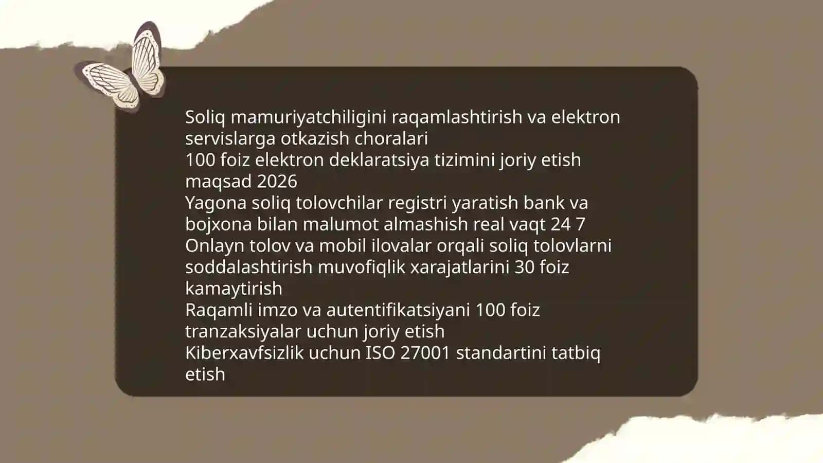 O'zbekiston Respublikasida Soliq siyosatining takomillashtirish yo'llari 3