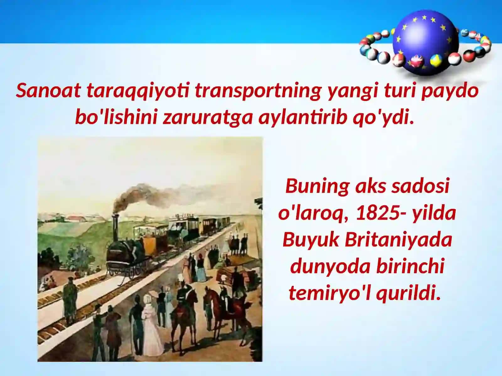 8-sinf Jah Tarix XIX asrning 70-yillarigacha bo'lgan davrda Buyuk Britaniya 3