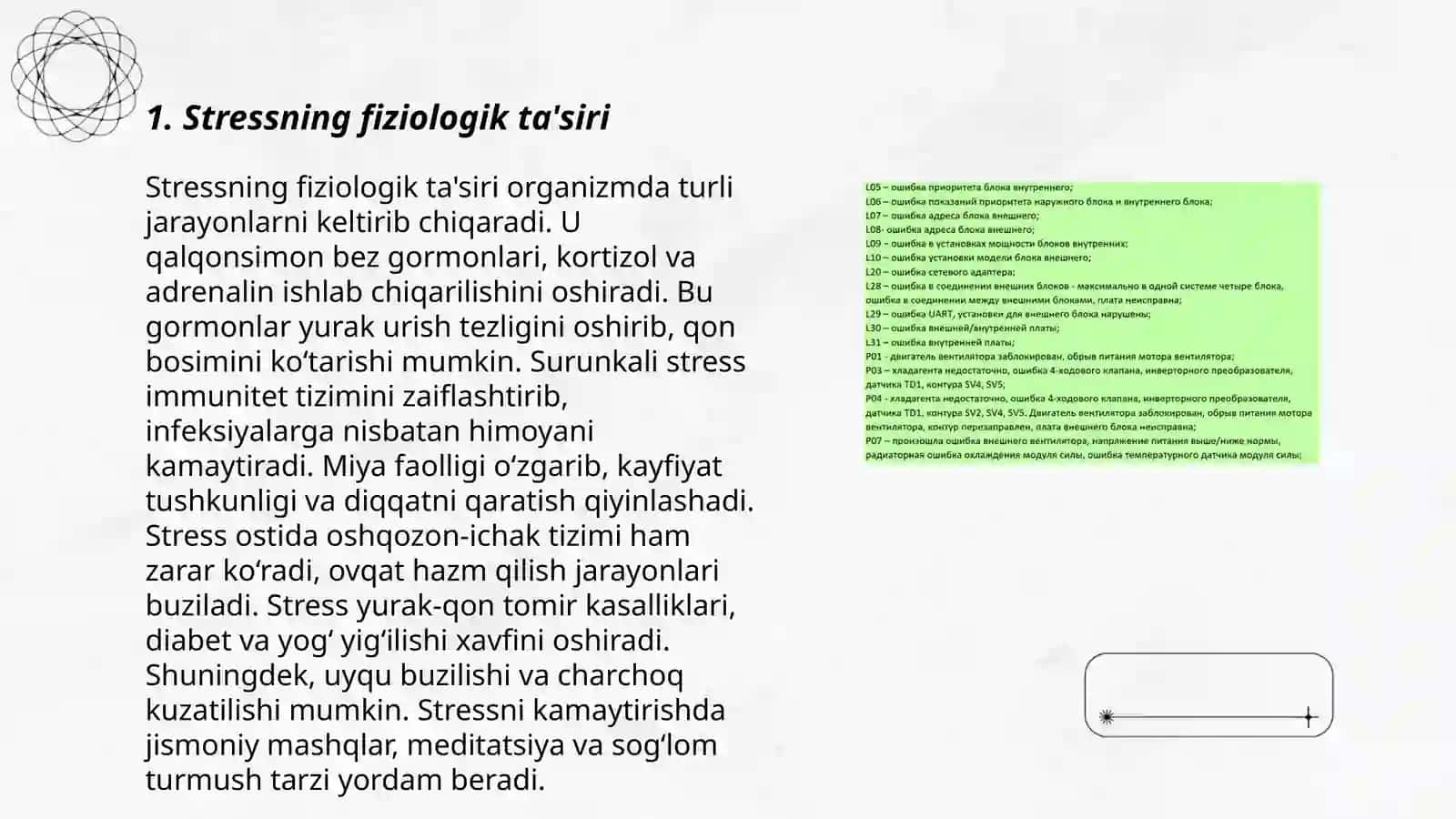 Stressning fiziologik ta'siri 3