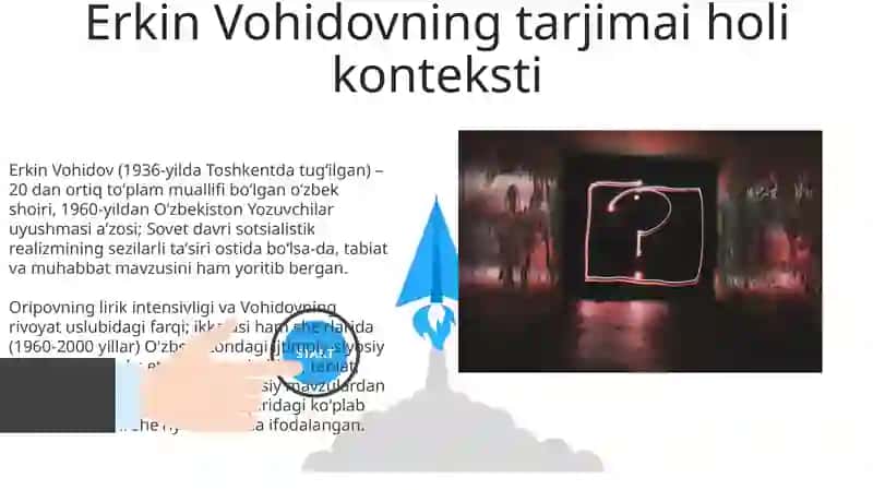Abdulla Oripov, Erkin Vohidov she'riy toʻplamlari tahlili 3