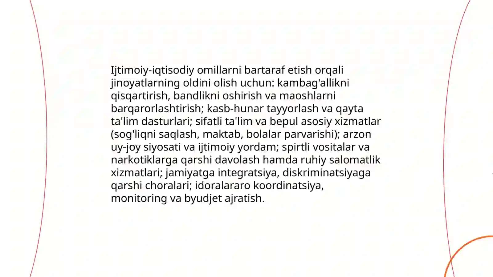 Jinoyatlarning Oldini Olish Choralarini Muhokama Qiling 3