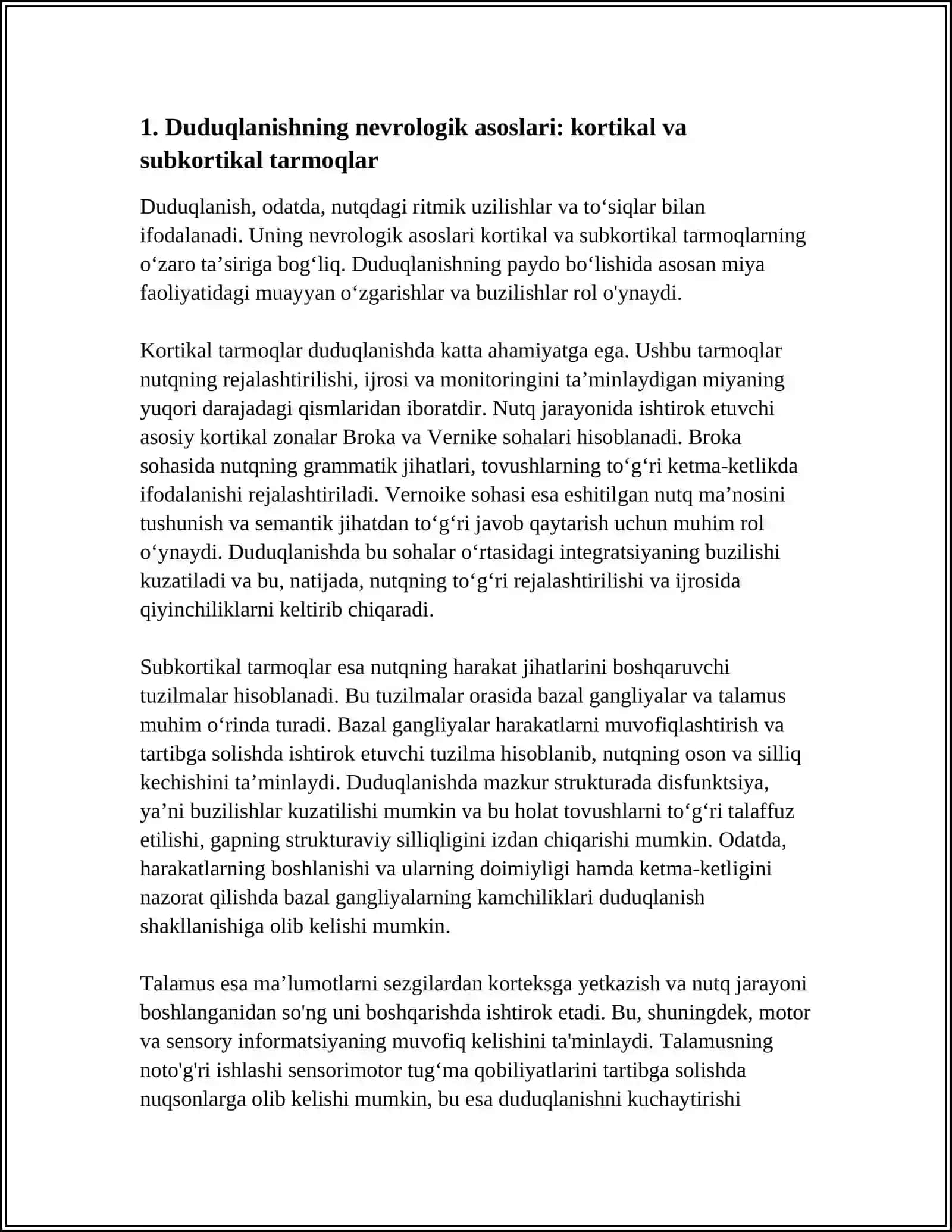 DUDUQLANISHNING PSIXOFIZIOLOGIK MEXANIZMLARI 3