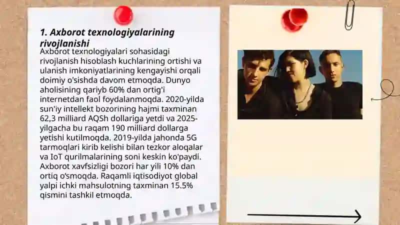 Axborot asrining o'ziga xos xususiyatlari 3
