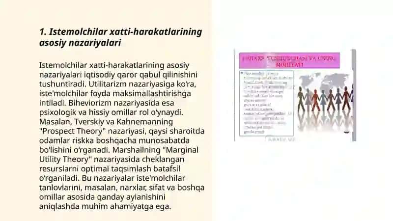 Istemolchilar hati-harakat nazariyasi 3
