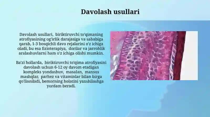 Biriktiruvchi to’qimaning somatika va irsiy atrofiyasi 3