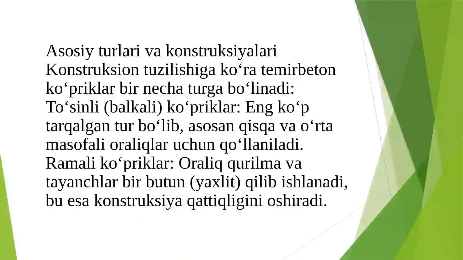 Temirbetonko‘priklar haqida umumiy ma’lumotlar 3