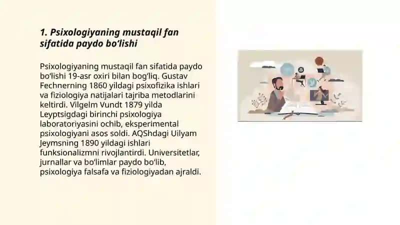 Pisixalogik maktablarning yuzaga kelishi tarixi 3