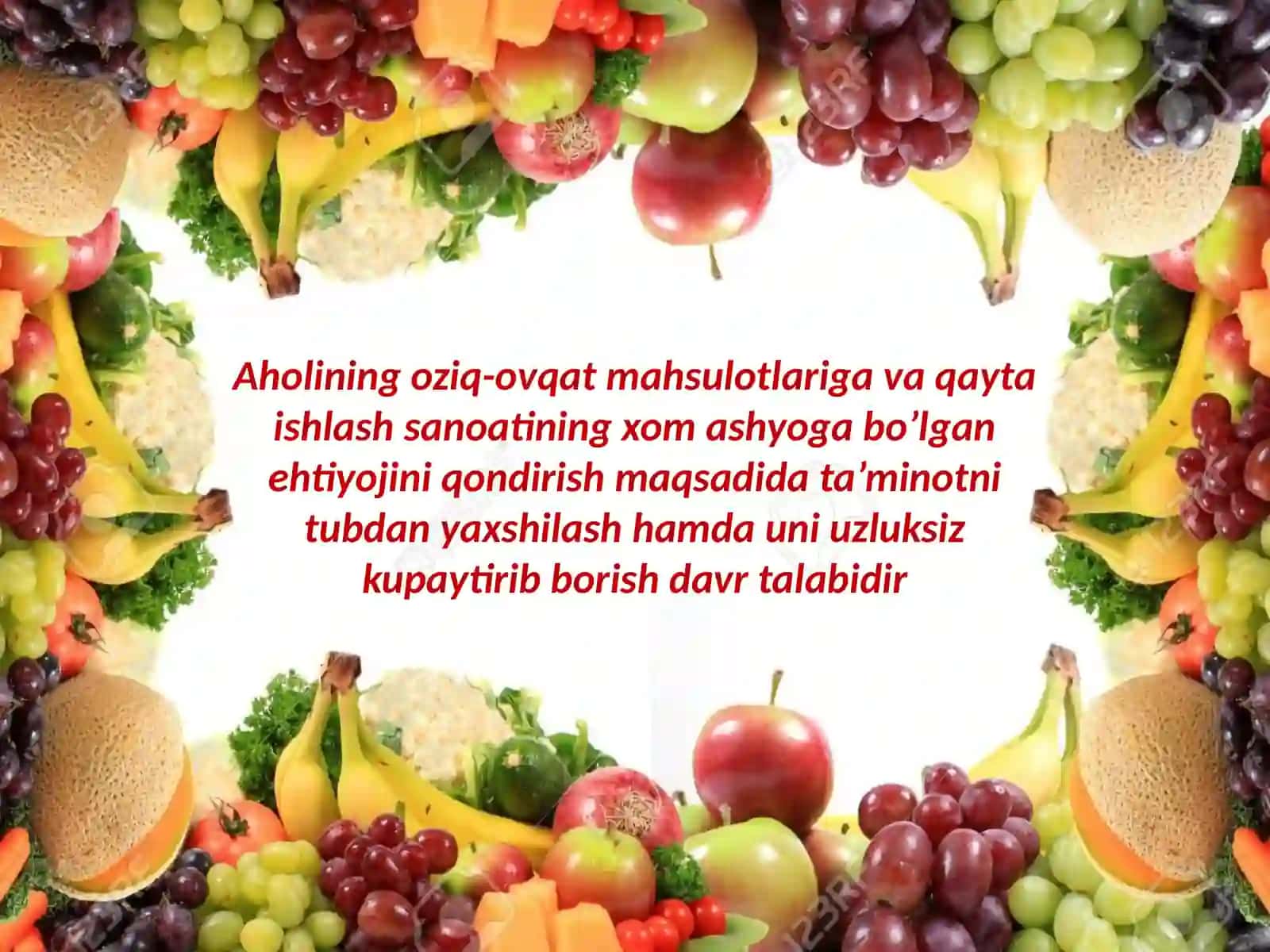 Mevasabzavotlarmahsulotlartovarsifatiningasosiyko’rsatkichlari 3