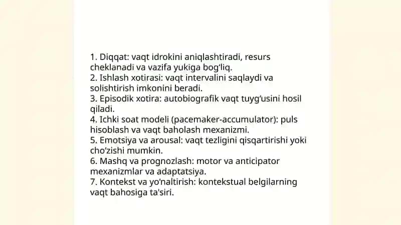 Psixologiya fanidan taqdimot ishi 3