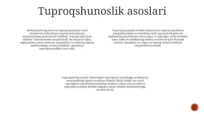 V.V.Dokuchayev Tuproqshunoslik Va Tuproqlar Geografiyasining Asoschisi 3