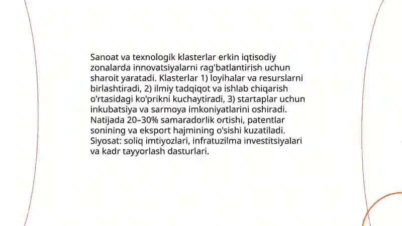 Sanoatning tarmoqlar va tarkibi va oʻziga xos xususiyatlarini oʻrganish 3