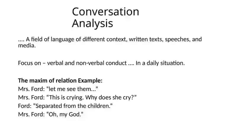 Dicsourse analysis 3
