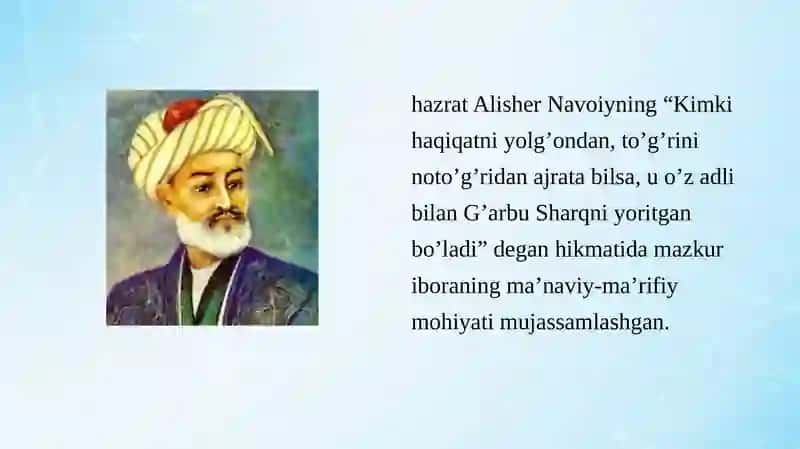 Adolat, sadoqat, burch va halollik kasbiy ma'naviyatning bosh mezoni 3