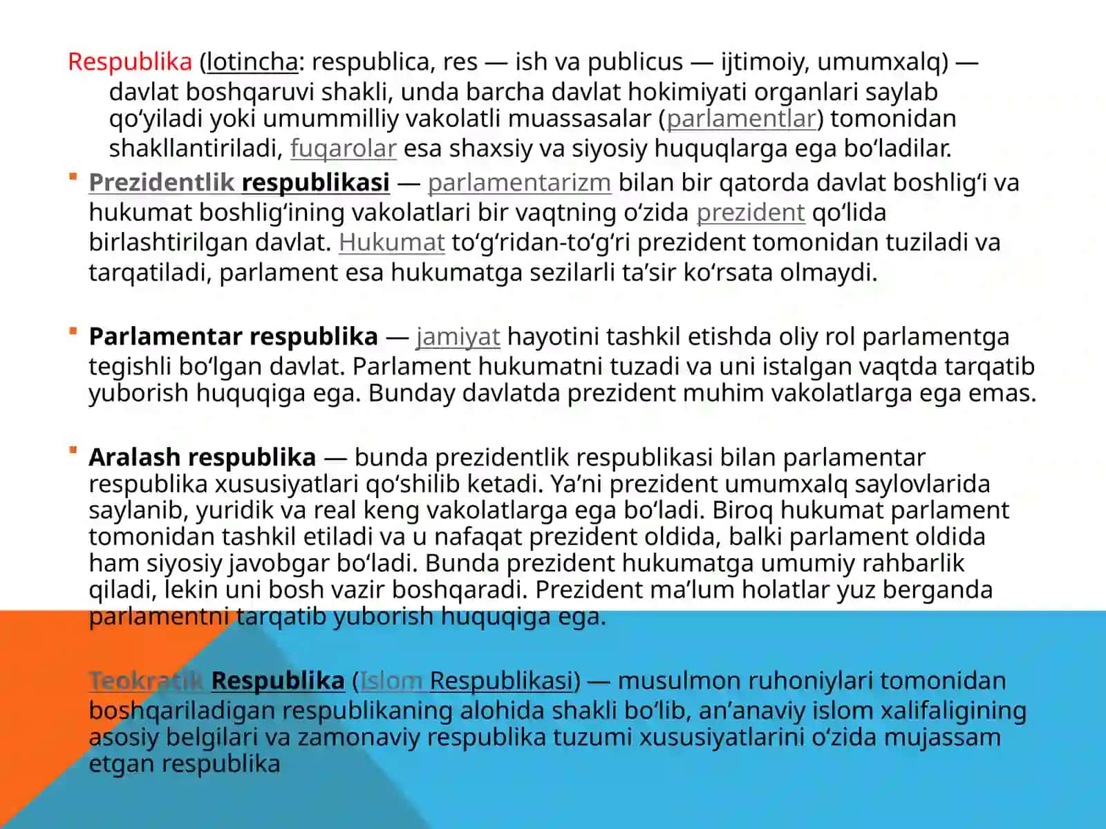 Mutlaq monarxiya shaklidagi davlat boshqaruvi 3