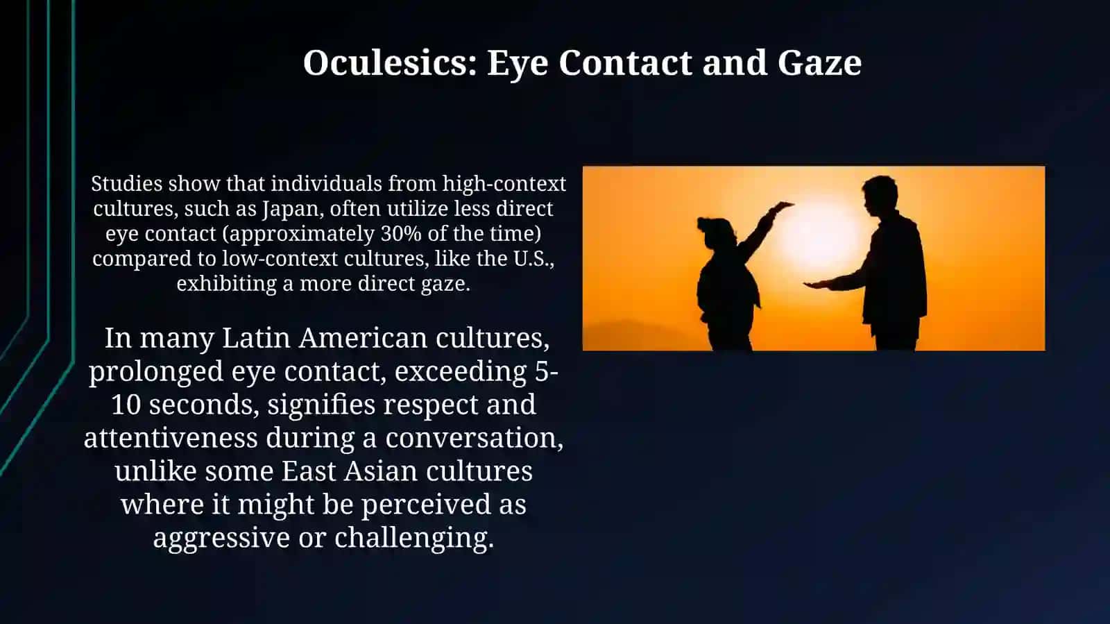 Cross cultural communiciation. Verbal and nonverbal language in different culture 3