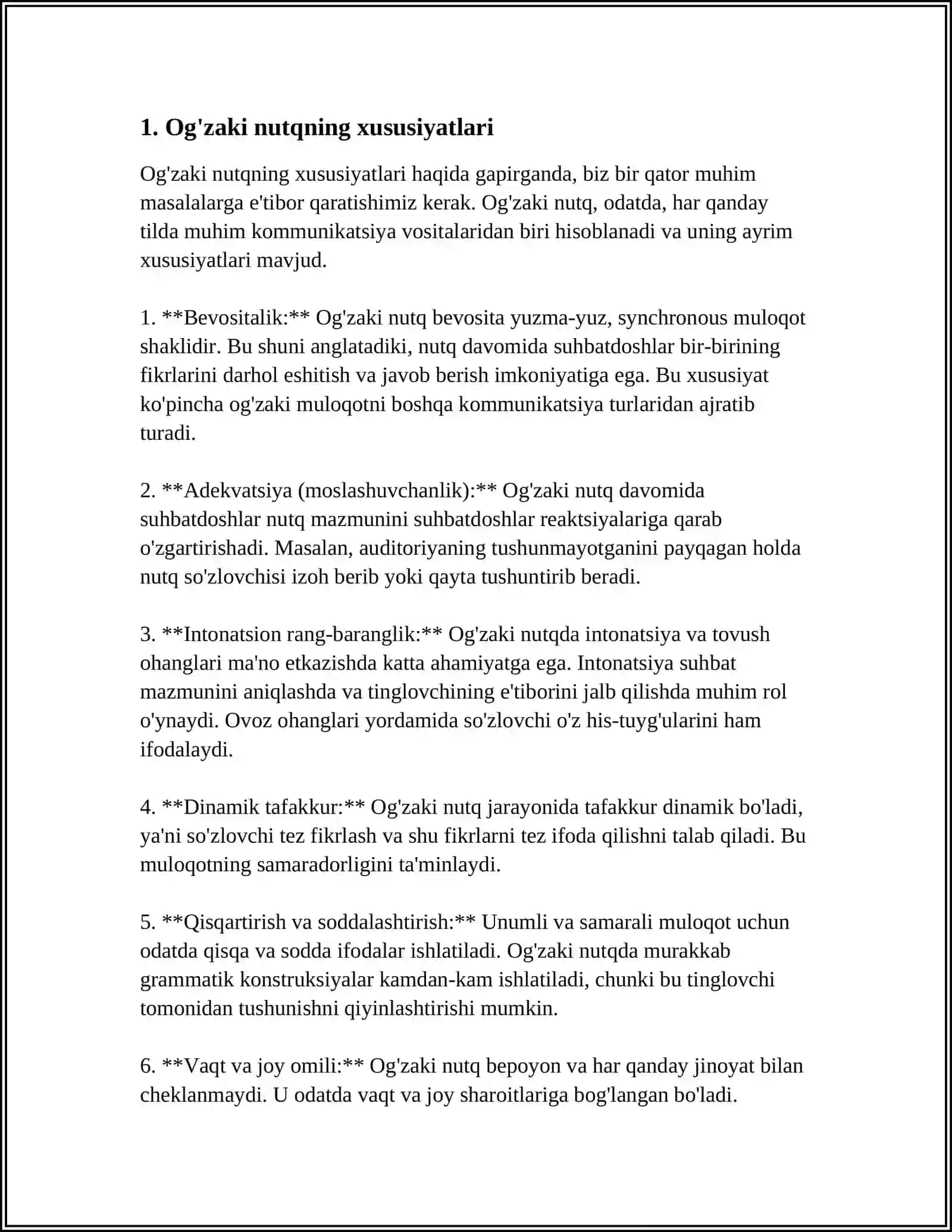 ADABIY TILNING OG'ZAKI VA YOZMA SHAKLI 3