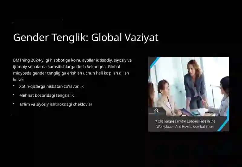 Gender Tenglik va Ayollar Huquqlarini Himoya Qilish 3