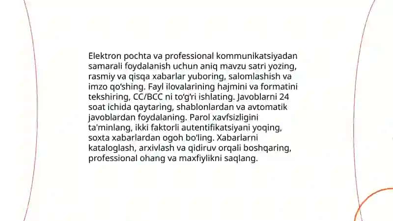 Zamonaviy kommunikatsiya tizimidan foydalanish 3