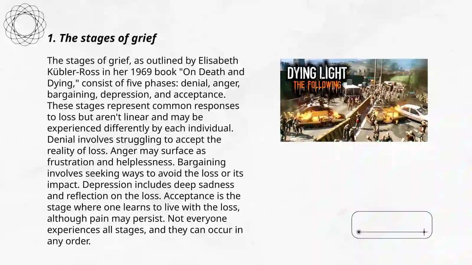 Death and dying 3