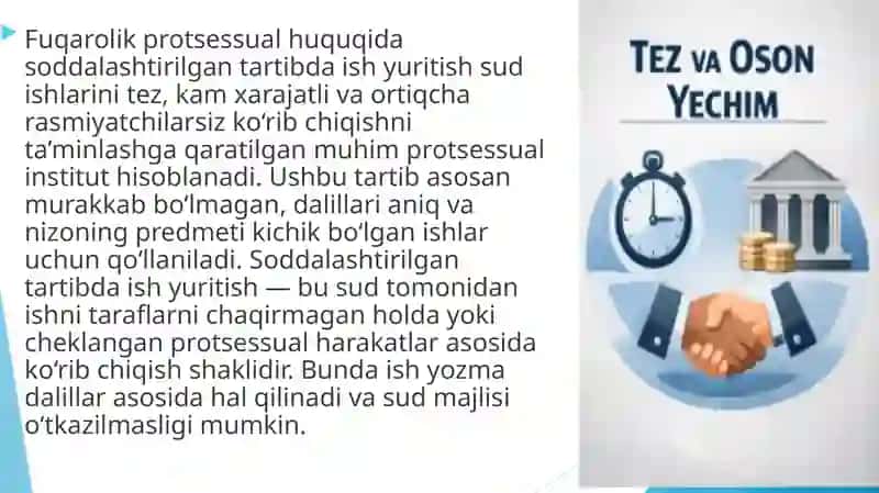 Soddalashtirilgan tartibda ishyuritish 3