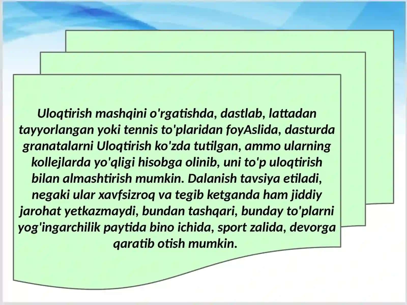 Uloqtirish va muvozanat saqlash qobiliyati 3