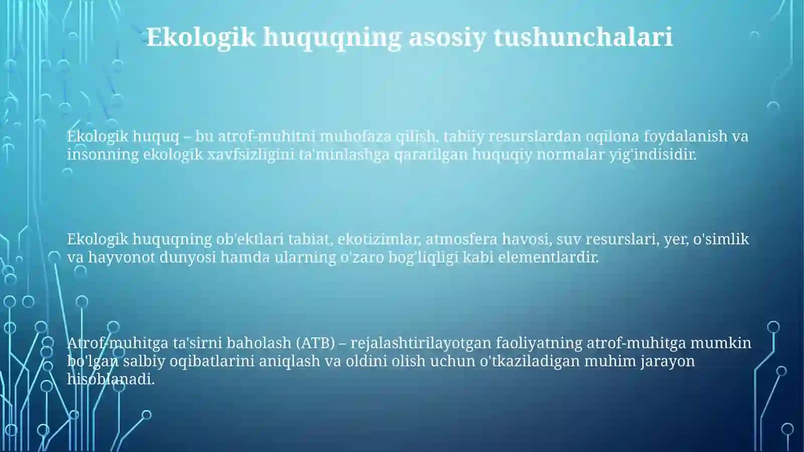 Ekologikhuquq 3